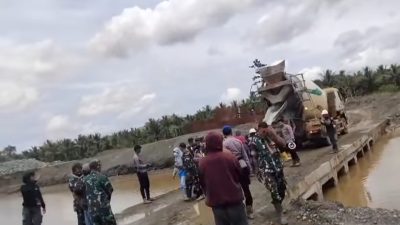 Hoax! Fakta Security Harita Nickel Teryata Perintah Tempel Massa Aksi, Buka Tembak 