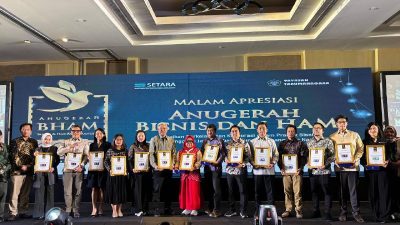 Mengintegrasikan Prinsip Bisnis dan HAM Dalam Praktik Operasionalnya, Harita Nickel Raih Anugrah BHAM dari SETARA