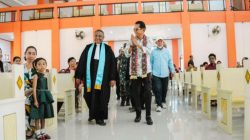 Peresmian Kompleks Gereja GPM Kawasi oleh Wabup Halsel, Perkuat Harmoni Kehidupan Berjemaat