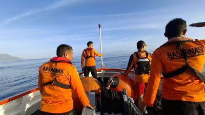 Perahu Katinting Berpenumpang 2 Orang Hilang Kontak di Perairan Desa Kuwo, Halmahera Selatan