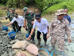 Wabup Helmi Pimpin Dimulainya Pembangunan Jembatan Garuda di Halmahera Selatan