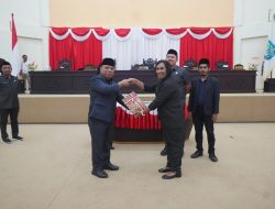 DPRD Halmahera Utara Serahkan Rekomendasi LKPJ 2025