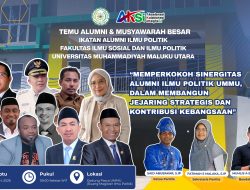 Temu Alumni dan Musyawarah Besar Alumni Ilmu Politik Berlangsung di Gedung Pasca UMMU