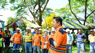 NHM Wujudkan Kepedulian Lingkungan di Lingkar Tambang melalui Aksi Bersih Tanjung Barnabas dan Dukung Penghijauan di MTs Bukit Tinggi