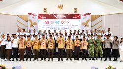 Bupati Bassam Buka Diklat Paskibraka Halsel