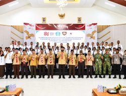 Bupati Bassam Buka Diklat Paskibraka Halsel