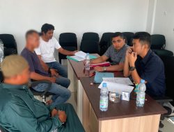 Dua Tersangka Penambangan Ilegal di Desa Anggai di Serahkan ke Kejari