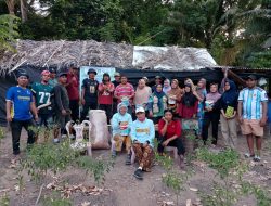 Dibimbing Fasilitator TEKAD Pulau Makian, KPB Desa Gitang Panen Perdana Cebe Rawit