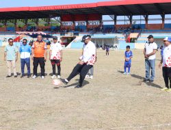 Di Buka Bupati Bassam, Festival Sepakbola Anak Merdeka U10-U12 di Ikuti 20 SSB Resmi Bergulir
