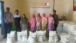 Pengamanan Distribusi 22,65 Ton Beras Bantuan Pangan Bapanas Kepada 755 Penerima