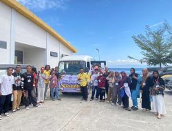 NHM Dukung Mobilitas Pelajar Halmahera Utara, Fasilitasi Transportasi SMKN 3 dan SMAN 4 Halut ke Sofifi 