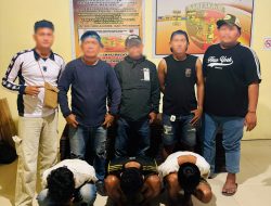 Tim Resmob Nireus Satreskrim Tangkap Tiga Pelaku Pencurian di Desa Belang Belang