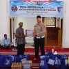 Satlantas Polres Halsel Gelar Doa Bersama dan Bakti Sosial