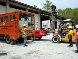 Dukung Penanganan Karhutla, NHM Serahkan Bantuan Tangki Air Operasional kepada BPBD Halmahera Utara 