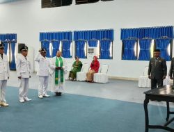 Lantik Tiga Pejabat Kades di Kecamatan Jailolo Selatan